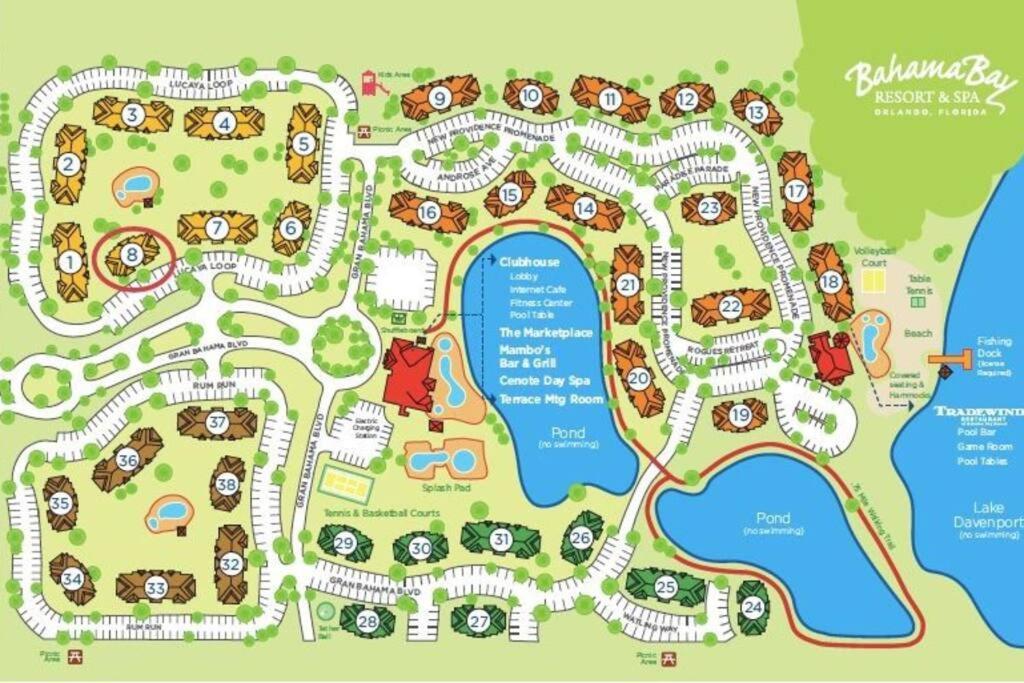Hidden Oasis Near Orlando, Disney, Etc. Kissimmee Eksteriør bilde